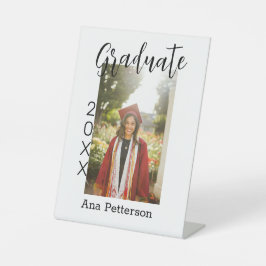 Graduate Foto Moderne Klassik hinzufügen Jahrname  Sockelschild