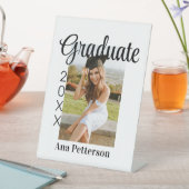 Graduate Foto Moderne Klassik hinzufügen Jahrname Sockelschild (In Situ)