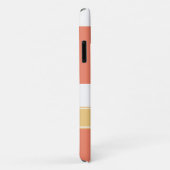 Graduate Foto Moderner Chic Trendy Peach Case-Mate iPhone Hülle (Hinten/Rechts)