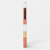 Graduate Foto Moderner Chic Trendy Peach Case-Mate iPhone Hülle (Hinten/Links)