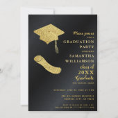 Graduate Foto Party Einladung (Vorderseite)