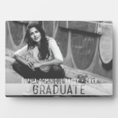 Graduate Frameless Foto Easel Back Plaque Fotoplatte (Vorderseite)