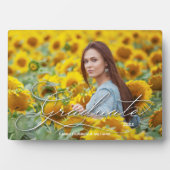 Graduate Frameless Foto Fotoplatte (Vorderseite)