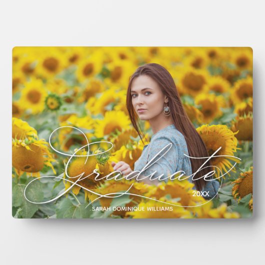 Graduate Frameless Foto Fotoplatte (Vorderseite)