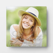 Graduate Frameless Foto Tabletop Easel Zurück Fotoplatte (Vorderseite)