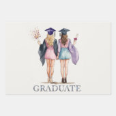 Graduate Friends Geschenkpapier Set (Vorderseite 3)
