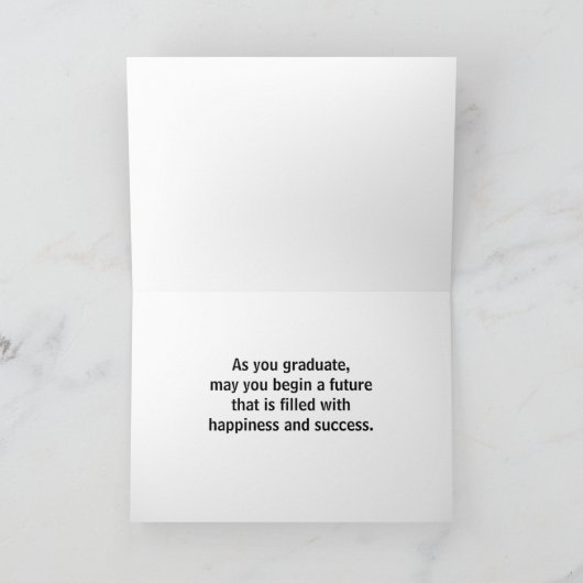 Graduate Frog Books Karte (Innenseite)