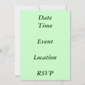 Graduate Giraffe Red Tassel Einladung (Rückseite)