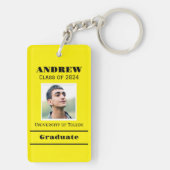 Graduate Gleam zum Gedenken an den Erfolg in jedem Schlüsselanhänger (Rückseite)