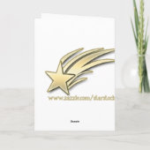 Graduate Glückwunsch Black Cap Karte (Rückseite)