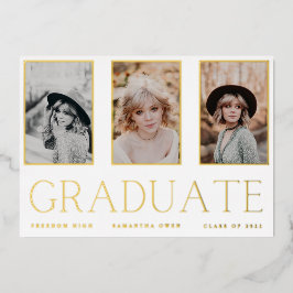 GRADUATE Gold Foil Foil Frames Ankündigung