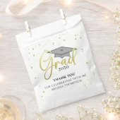 Graduate Gold Grad Calligraphy Einfach Vielen Dank Geschenktütchen (Ausgeschnitten)