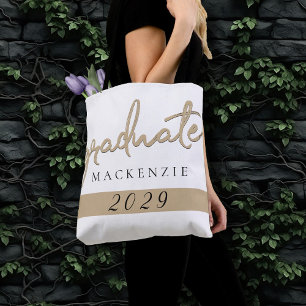 Graduate Gold Script Eleganter handgeschriebener Tasche