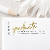Graduate Gold Script | Klassischer Brush mit dem J (Insitu)