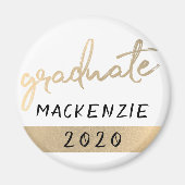 Graduate Gold Script | Klassischer Brush mit dem J Magnet (Vorne)