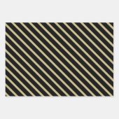 Graduate Grad Gold Kalligrafie Script modern Geschenkpapier Set (Vorderseite 2)