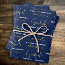 Graduate Grad Gold Kalligrafie Script modern