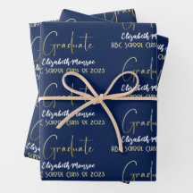 Graduate Grad Gold Kalligrafie Script modern