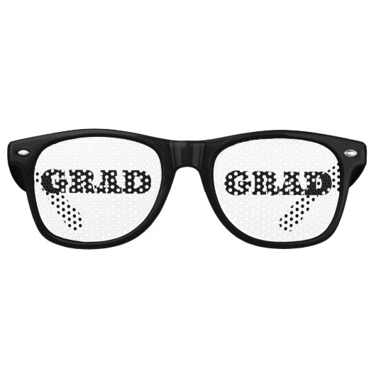 GRADUATE GRAD Party Sonnenbrille (Vorderseite)