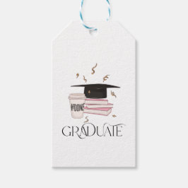 Graduate Graduate Cap Books Coffee Geschenkanhänger