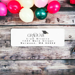 Graduate Graduate Cap Rücksendeadresse