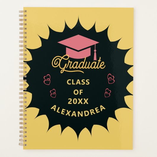 Graduate Graduation Senior Class Personalize Planer (Vorderseite)