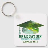 Graduate Green Schlüsselanhänger (Vorderseite)