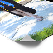 Graduate Hat Custom Multi Foto Collage 6V2 Poster (Ecke)