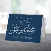 Graduate Hat Navy Blue