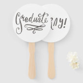 Graduate Hooray! Lüfter Fächer (Vorne und Hinten)