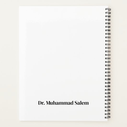  Graduate in arabic Planer (Rückseite)