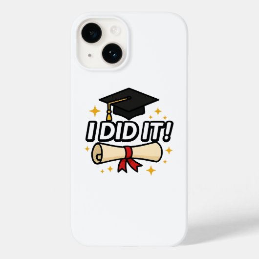 "Graduate in Style – 2025 Edition Case-Mate iPhone Hülle (Rückseite)