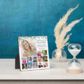 Graduate K-12 Foto Collage Keepake Botanical Fotoplatte (InSitu)