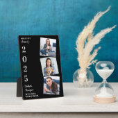 Graduate Keepake Geschenk 3 Foto Abschluss Fotoplatte (Seite)