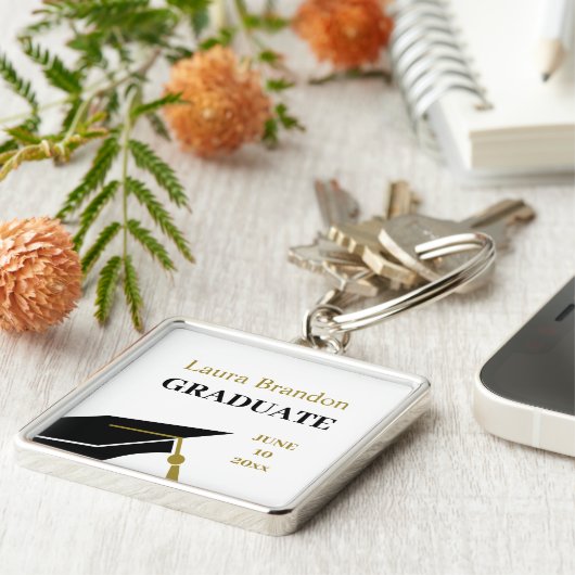 Graduate Keepake Schlüsselanhänger (Seite)