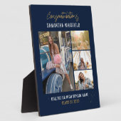 Graduate Kespake Foto Collage Abschluss 2025 Fotoplatte (Seite)