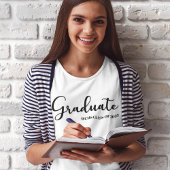 Graduate-Klasse für einfaches Skript T-Shirt