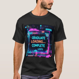 Graduate Loading Vollständiges 100% Mens-Hemd T-Shirt