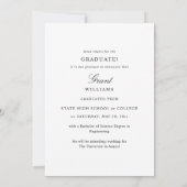 Graduate Mod Foto Vertica Abschluss Ankündigung (Rückseite)