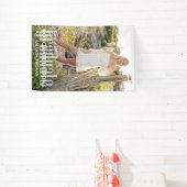 Graduate Modern Foto Herzlichen Glückwunsch Einfac Banner (InSitu)