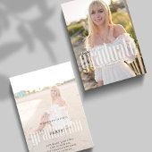 Graduate Modern Minimalistisches Foto Trendy Scrip Ankündigung