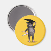 Graduate Mouse Magnet (Vorderseite/Rückseite)