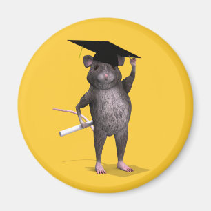 Graduate Mouse Magnet