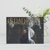 Graduate Mute Serif Ankündigung (Stehend Vorderseite)