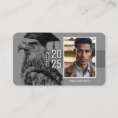 Graduate Name Card | Eagle Visitenkarte (Vorderseite)