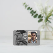Graduate Name Card | Eagle Visitenkarte (Stehend Vorderseite)