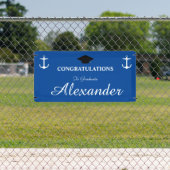 Graduate Navy Style mit Anker Banner (InSitu)