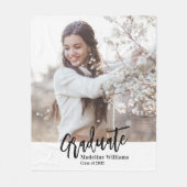 Graduate One Foto Fleecedecke (Vorderseite)