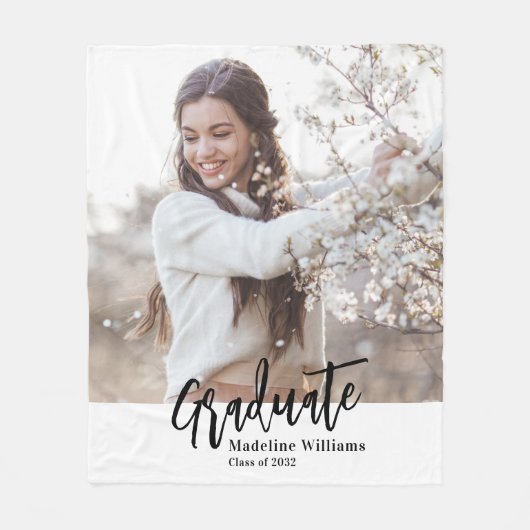 Graduate One Foto Fleecedecke (Vorderseite)