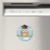 Graduate Owl Magnet (In Situ (Geschirrspüler))